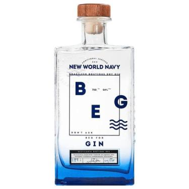 Imagem de Gin Beg New World Navy Tônica Drinks Coquetel Garrafa 750ml