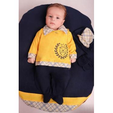 Imagem de Saída Maternidade Menino Arthur 04 peças Roupas de Bebê - João e Maria