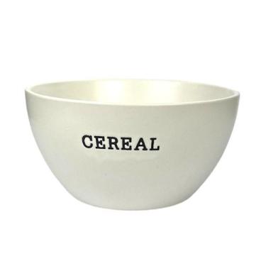 Imagem de Tigela Bowl Cremona Em Cerâmica Branco Para Cereal 500ml - Haüskraft, 