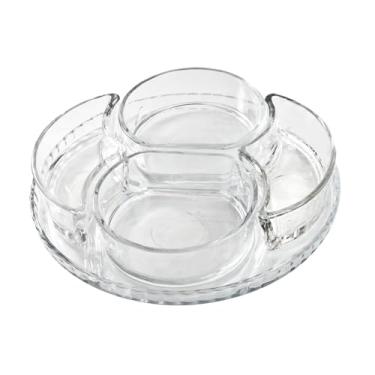 Imagem de JOGO PETISQUEIRA DE VIDRO COM 5 PEÇAS