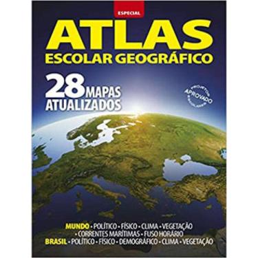 Imagem de Atlas Escolar Geográfico - Especial - 28 Mapas Atualizados