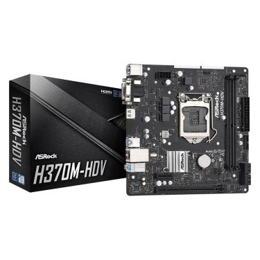Imagem de Placa-mãe ASRock H370M-HDV LGA1151/Intel H370/DDR4