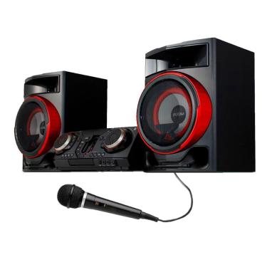 Imagem de Mini System Lg Xboom Cl87 Karaokê Party Speaker 2350W-1 Mic