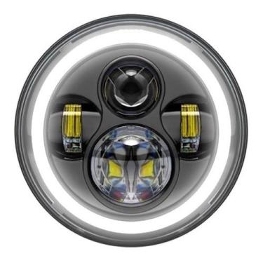 Imagem de Farol LED milha redondo universal drl LT1013 rayx