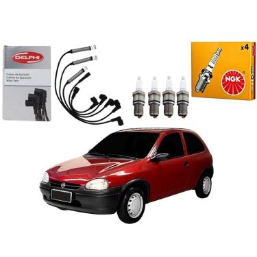 Imagem de Kit vela cabo delphi chevrolet corsa 1.0 1.4 1.6 1994 A 1997