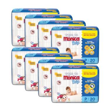 Imagem de Fralda Turma da Monica Baby Jumbinho P 160 Unidades