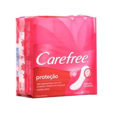 Imagem de Protetor Diário Carefree Proteção - 40 Unidades