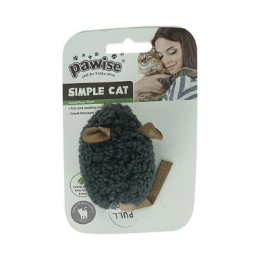 Imagem de Brinquedo Sonoro Pawise p/ Gatos  Felinos Ativos, Antitédio e Exercíci