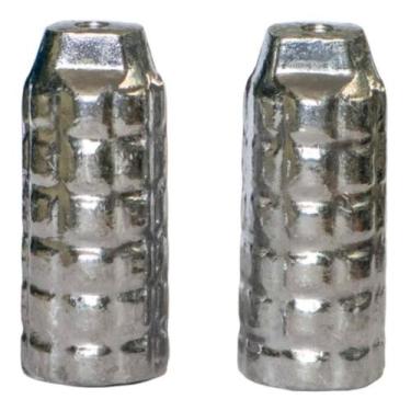 Imagem de Pedaleira Grande Aluminio Bicileves 90mm 200 Gr. - Polido - Loja Duas 