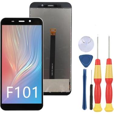 Imagem de SiuVorZhi Tela LCD compatível com Fossibot F101 Pro / F101 Display LCD Touch Screen Assembly Peças de reposição com ferramentas.