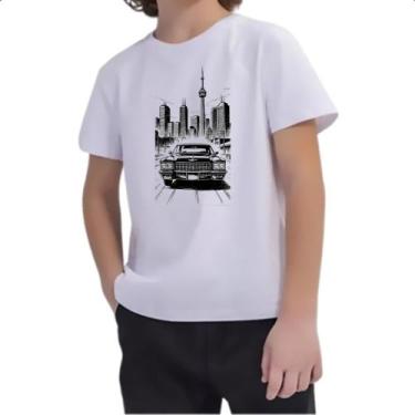Imagem de Camiseta Infantil Cadillac manga art line - Alearts, 12