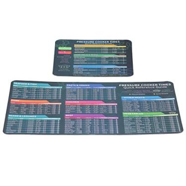 Imagem de Folha de Tempos de Cozimento para Panela de Pressão Elétrica, Acessórios, Guia de Referência Rápida, Acessório para Assar, Grelhar, Livros de Cozinha