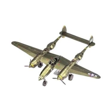 Imagem de Quebra-Cabeça 3D de Metal de Aviões - J-20, J-10B, KA-50, RAH-66 e VF-
