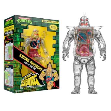 Imagem de Super7 Super Cyborg Teenage Mutant Ninja Turtles Kang Android (Clear) - 11" TMNT Action Figure Classic Cartoon Collectibles and Retro Toys