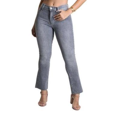 Imagem de Calça Jeans Sawary Reta - 277943 - Cinza 40-Feminino