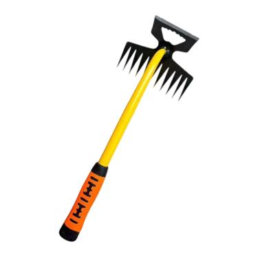 Imagem de WeiLaiKeQi Afrouxamento do solo Manual do cultivador agrícola solo Manual de jardim de ervas daninhas Remoção Remoção de para o Lawn Farm Backyard Mulching