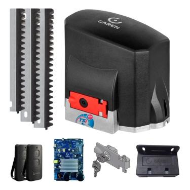 Imagem de Kit Motor Portão Rapido 4s 500kg Kdz Tsi Fit 3,5m Cremalheira Residencial