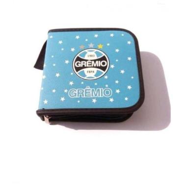 Imagem de Porta cd/dvd gremio para 48 discos - produto oficial - mileno