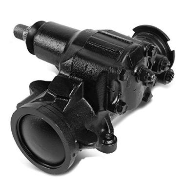 Imagem de DNA Motoring LEPOW-034 Caixa de engrenagens de direção hidráulica de aço pintado preto