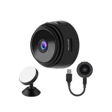 Imagem de Mini Câmera Espiã A9 Wi-Fi com Visão Noturna Infravermelha, Segurança Discreta, Compatibilidade iOS e Android