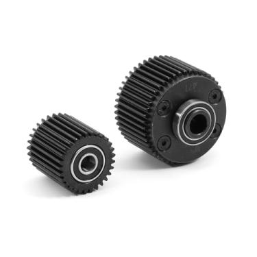Imagem de JOYSOG 47T/29T Diff Gear for ARRMA 1/10 Gorgon 4X2 RC Metal Gearbox Differential Gear Parts