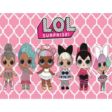 Imagem de Fundo Fotográfico Em Tecido Lol Surprise 2,60X1,50 - Mix estilos