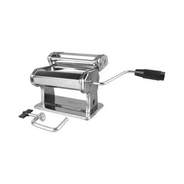 Imagem de Máquina De Macarrão Com Manivela Manual De Aço Inoxidável, 7 Configura