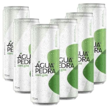 Imagem de Água Mineral Com Gás Água Da Pedra Fruki Pack 12x350ml
