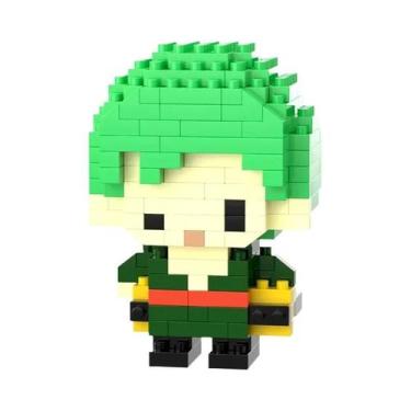 Imagem de Blocos De Montar Mini Anime Desenho Animado Fofo 28 Estilos Pequenas P