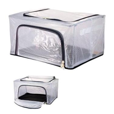 Imagem de Caixa Organizadora Multiuso 24 Litros 39x29x19cm Empilhável - TOP RIO