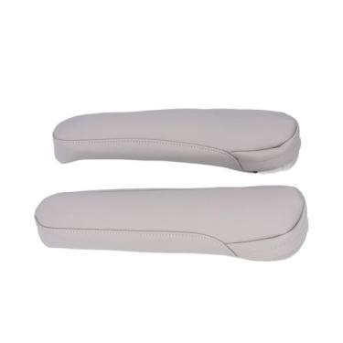 Imagem de lyrlody O Apoio de Braço de Assento Cobre Protetores do Braço do Carro Com Protetores de de Assento Com O Desgaste à Prova de Poeira de, Resistente à Prova de Poeira Macia para 2004-2014 (Cinza)