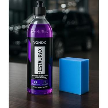 Imagem de Restaurax Vonixx 500ml Revitalizador Restaurador Renovador de Plasticos Internos Externos Automotivo