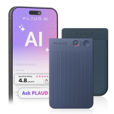 Imagem de Gravador de voz com IA, gravador de áudio PLAUD NOTE c/capa, controle de aplicativo, transcrição e resumo com tecnologia de IA, suporte a 112 idiomas, 64GB, para aulas, reuniões, chamadas
