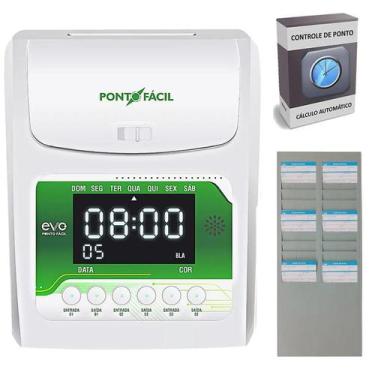 Imagem de Relogio Ponto Eletronico Funcionarios Henry Vegas Cartografico - Evo c