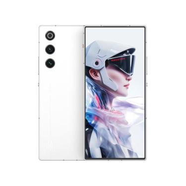 Imagem de REDMAGIC 10 Air 120Hz Telefone para jogos, 5G Android Smartphone, 12GB RAM+256GB ROM, Snapdragon 8 Gen 3, 6.8" AMOLED Tela cheia, FHD+, 50MP Câmera, Dual-Sim, Celular desbloqueado Branco