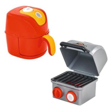 Imagem de Air Fryer Grill Meninas Cozinha Brinquedos - USUAL PLASTIC