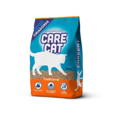 Imagem de Fardo Areia Higiênica 10kg Caixa Para Gatos Pet Alta Absorção Tira Che