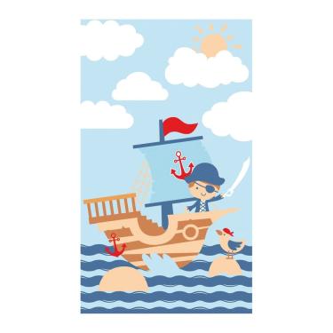 Imagem de Toalha Kids para Bebê Estampada 70 cm x 1,20 m Bublim