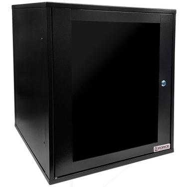 Imagem de Mini Rack De Parede 19 Gforce, 12u X 570mm, Visor De Acrílico, Preto - 342