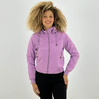 Imagem de Jaqueta Blue Rose Curta em Nylon Peluciada Feminina-Feminino