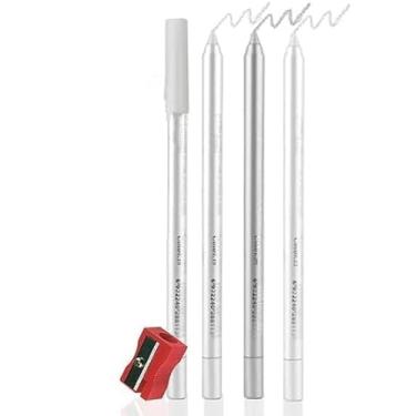 Imagem de Fato de lápis de delineador flash de gel colorido, 3 canetas de delineador de olhos, caneta de delineador de olhos impermeável, sombra de olhos, sobrancelha, lápis de olhos (19# 20#+22#)