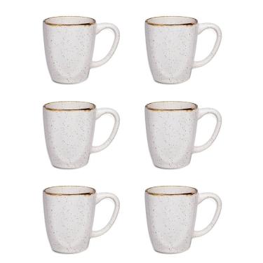 Imagem de Caneca de Cerâmica 260ml Ryo Maresia 6 Unidade - Oxford 103268