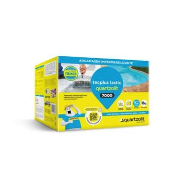 Imagem de Impermeabilizante Tecplus Lastic 7000 Quartzolit Caixa 18kg