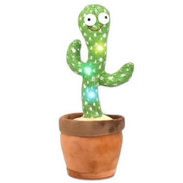 Imagem de Brinquedo Cacto Musical Luz Infantil Recarregável Oferta - Alzza