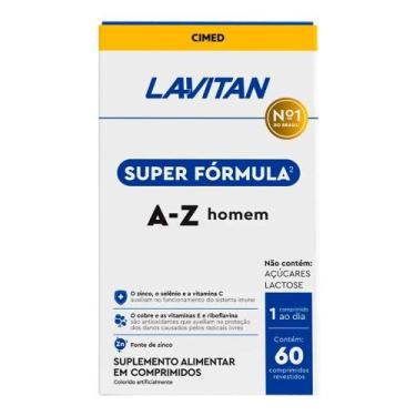 Imagem de Suplemento Lavitan Homem A-Z Super Fórmula 60Cps - Cimed