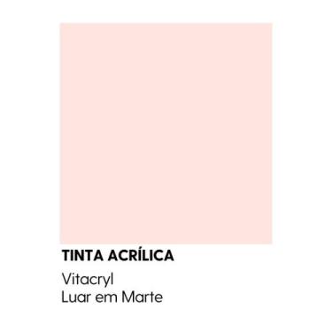 Imagem de Tinta Semibrilho Premium Laranjas - Vitacryl, Luar em Marte, 3,6 lts