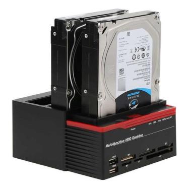 Imagem de Dock Station 2 Hd's Sata + 1 Hd Ide Para Usb 3.0 Pc - rhos