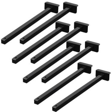 Imagem de 08 SUPORTES REFLETOR FACHADA BANNER BRAÇO 20cm 08 Cj - MULTIFORMA, Pre