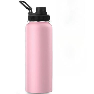 Imagem de Garrafa Térmica liso espacial Quente & Frio Com Isolamento Térmico(ROSA)
