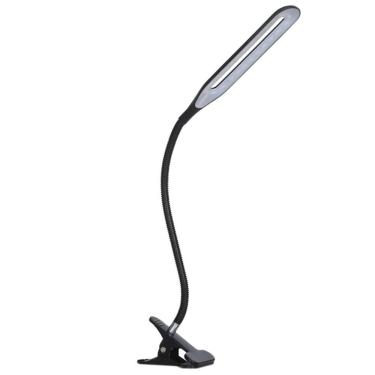 Imagem de Luminária Led Mesa Alto Brilho Portátil Presilha Usb Notebook Leitura Preto